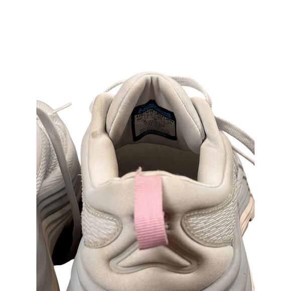 Hoka One One Gaviota 5 Women's Running SIZE 8B PINK & GRAY Shoes Stability Used! - Picture 10 of 16